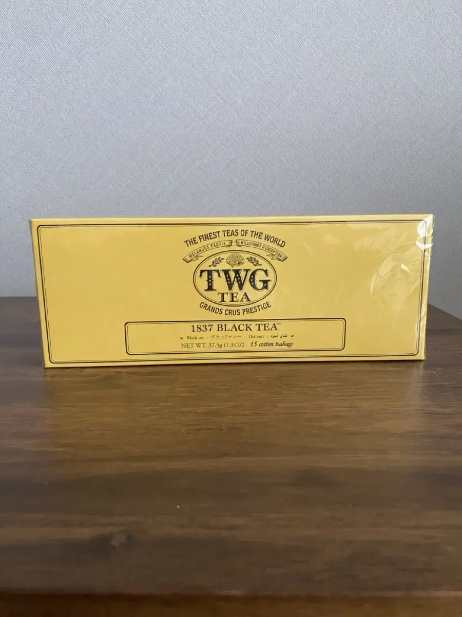 TWG 1837 블랙티 37.5g(새제품)