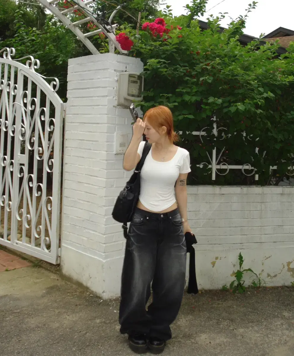 아워캐비넷 boy denim pants