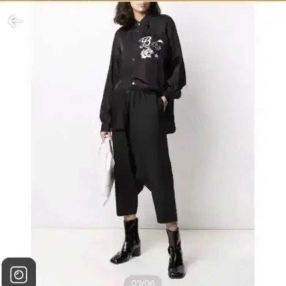 comme des garcons 꼼데가르송 블랙 셔츠