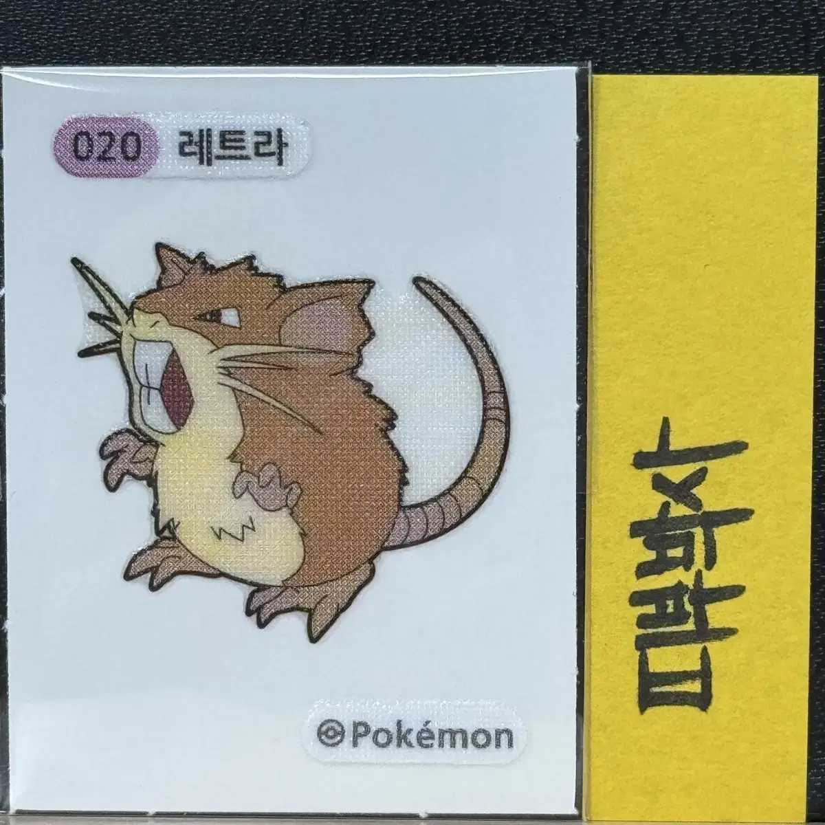 Pokémon Belted Seal Gen 1 020 Letra