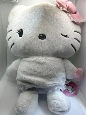 [미사용 새상품]아베일 헬로키티 천사와 악마 키티 봉제 인형 30 cm