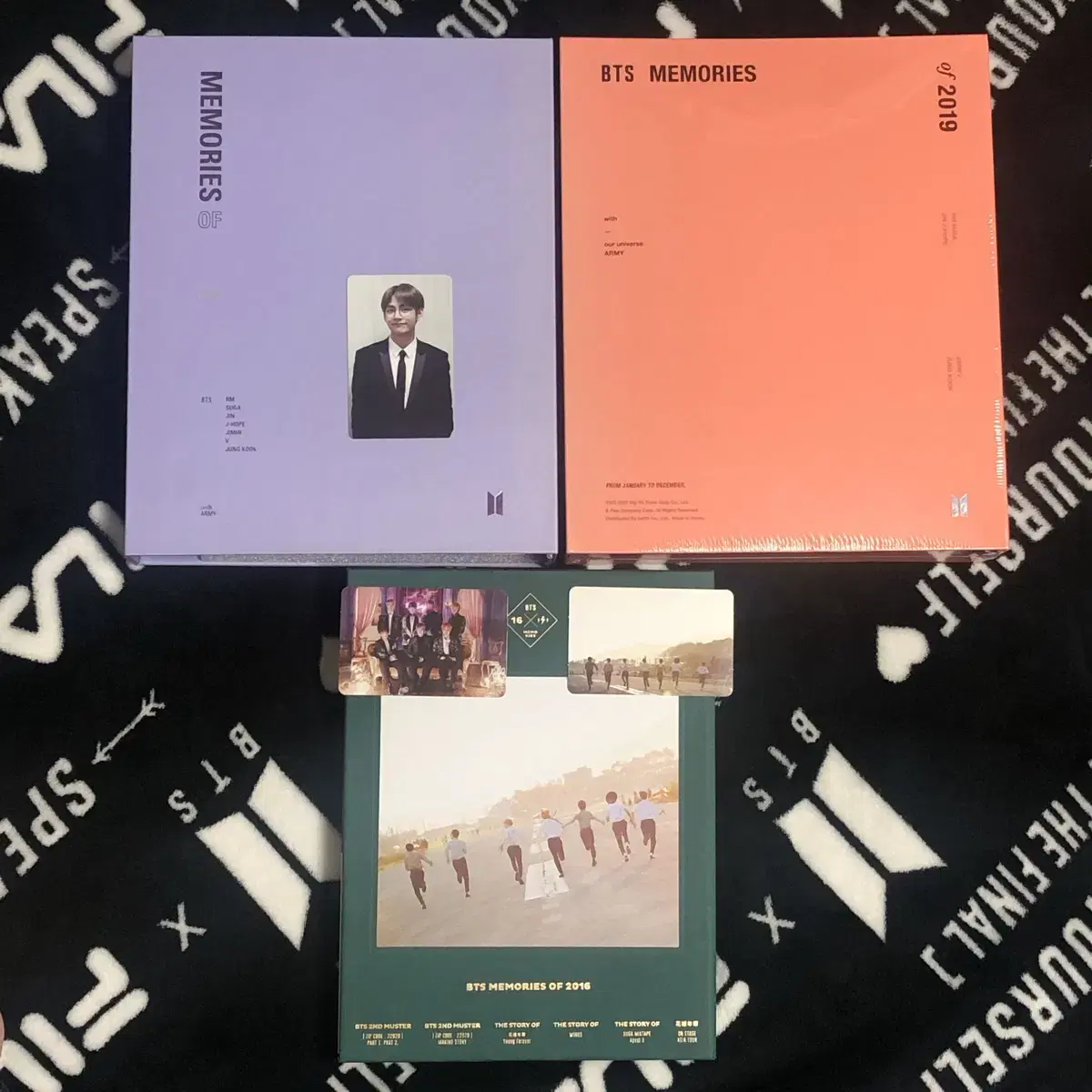 방탄 2016 2018 2019 메모리즈 DVD BTS MEMORIES