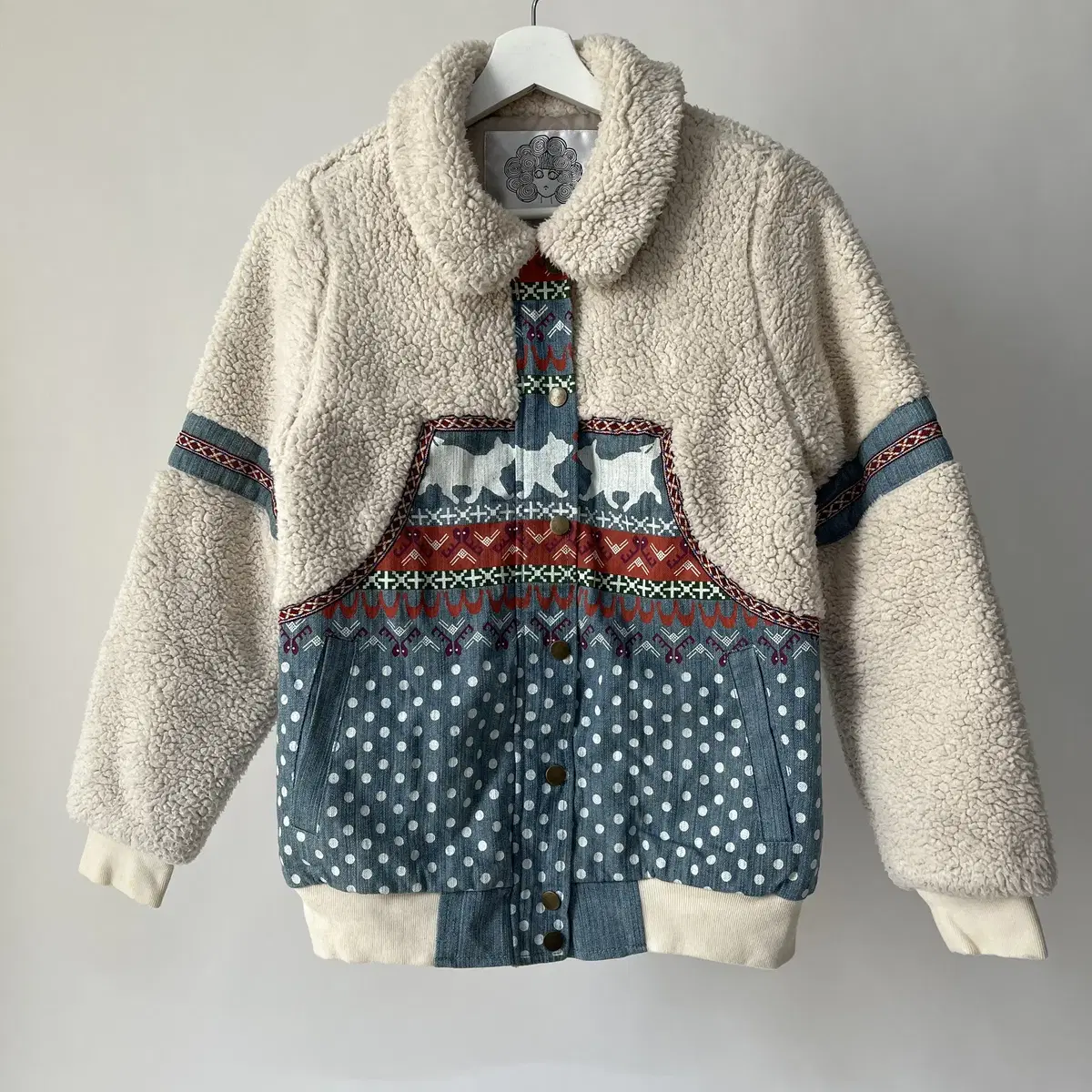 SCOLAR Ethnic Fleece Jacket