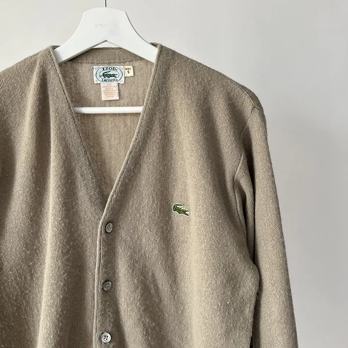 IZOD 90's Lacoste Acrylic cardigan (미국제)