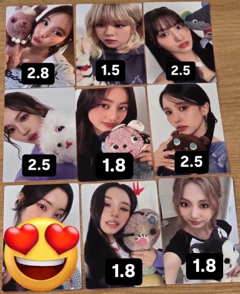 Twice showcase strategy entry photocard nayeon sana mina chaeyoung momo