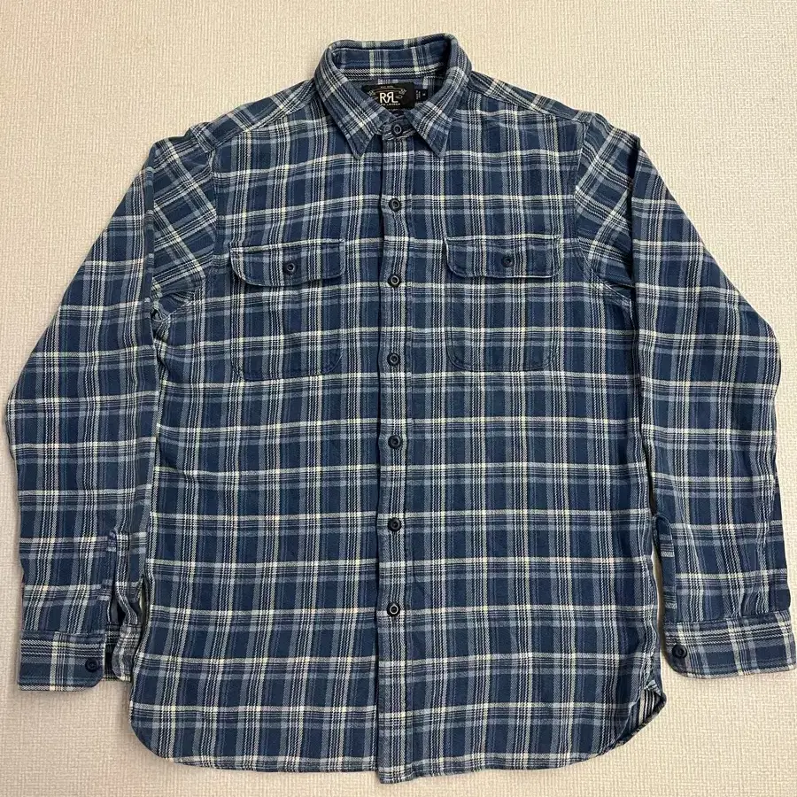 RRL 3 STITCHES FLANNEL SHIRTS