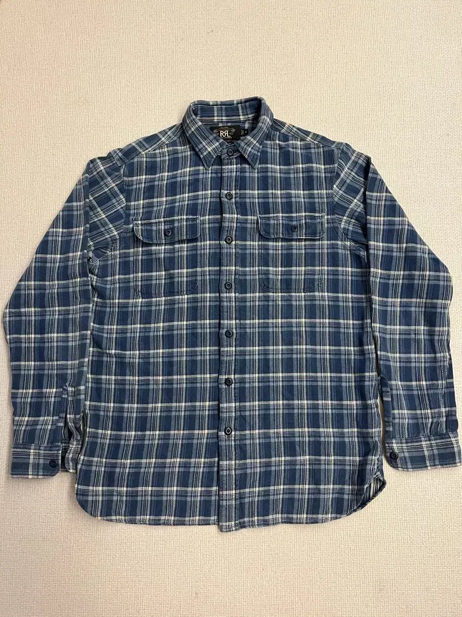 RRL 3 STITCHES FLANNEL SHIRTS