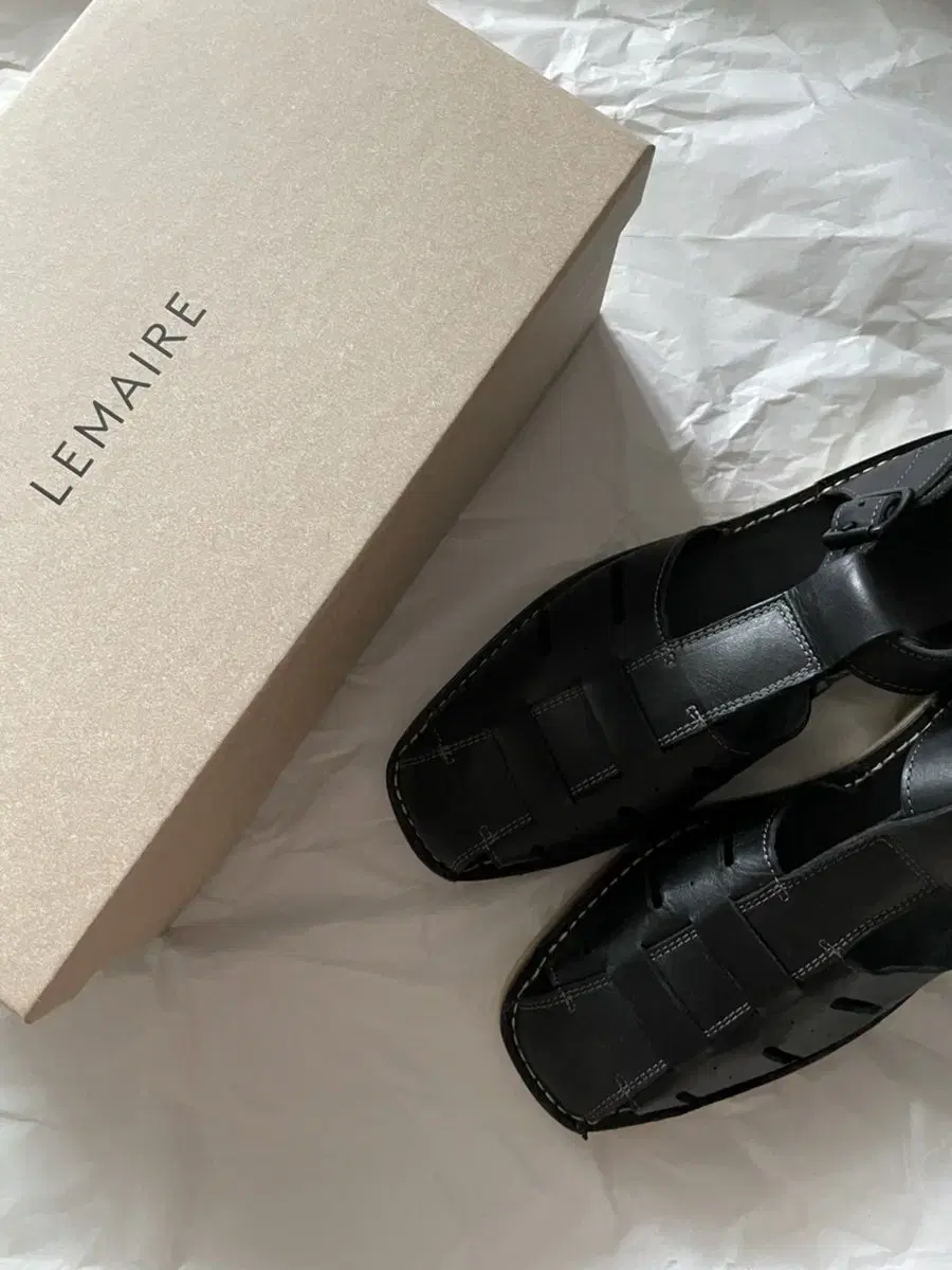 [44] 르메르 20ss 피셔맨 블랙 285 size lemaire