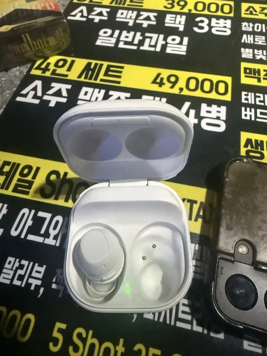 갤럭시 버즈FE팝니다 오른쪽 이어버드 분실