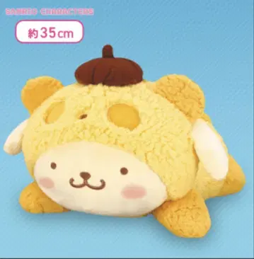 [라스트원]산리오 캐릭터 꼬물꼬물 팬더 BIG 봉제 인형[폼폼푸딩]