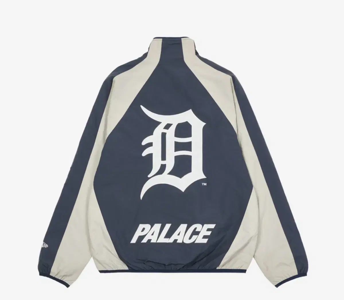 Pallas Detroit Tigers New Era Track Top Windbreaker Navy Gray