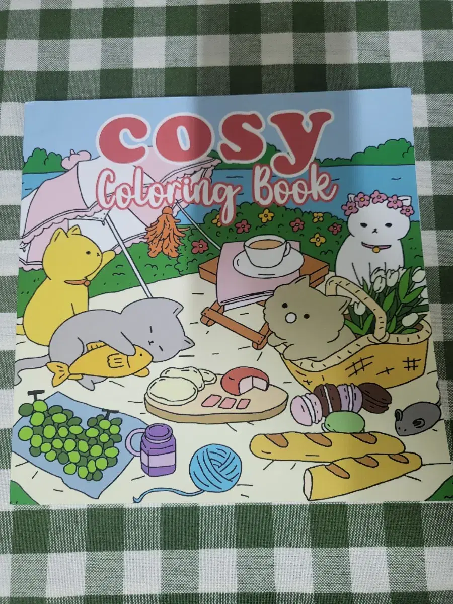 cozy 컬러링북 새책