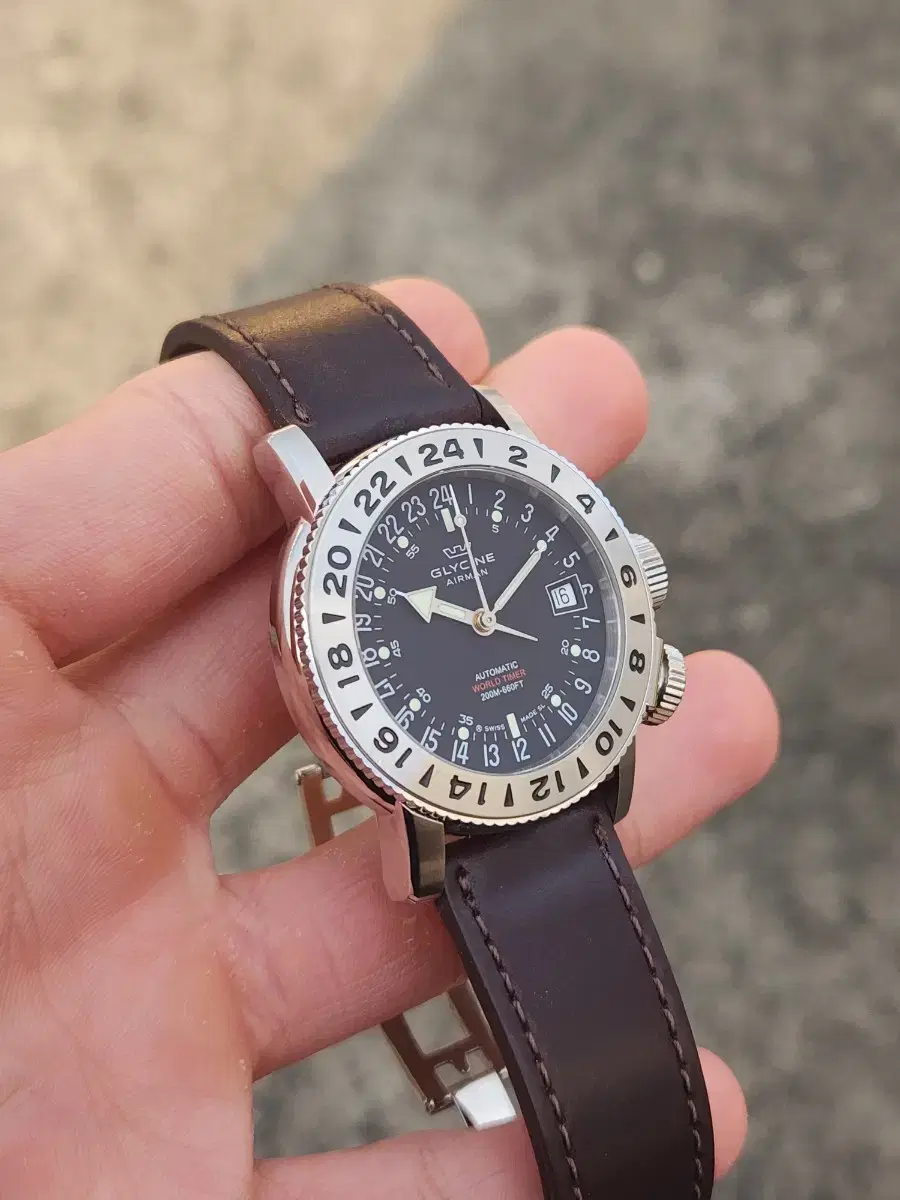 글라이신 에어맨18 퓨리스트 39mm