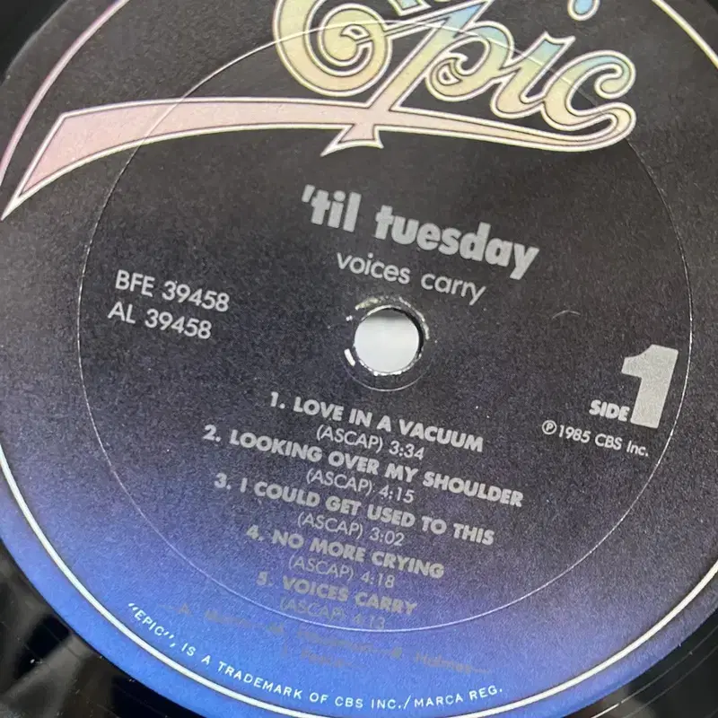 TIL TUESDAY  LP / C747