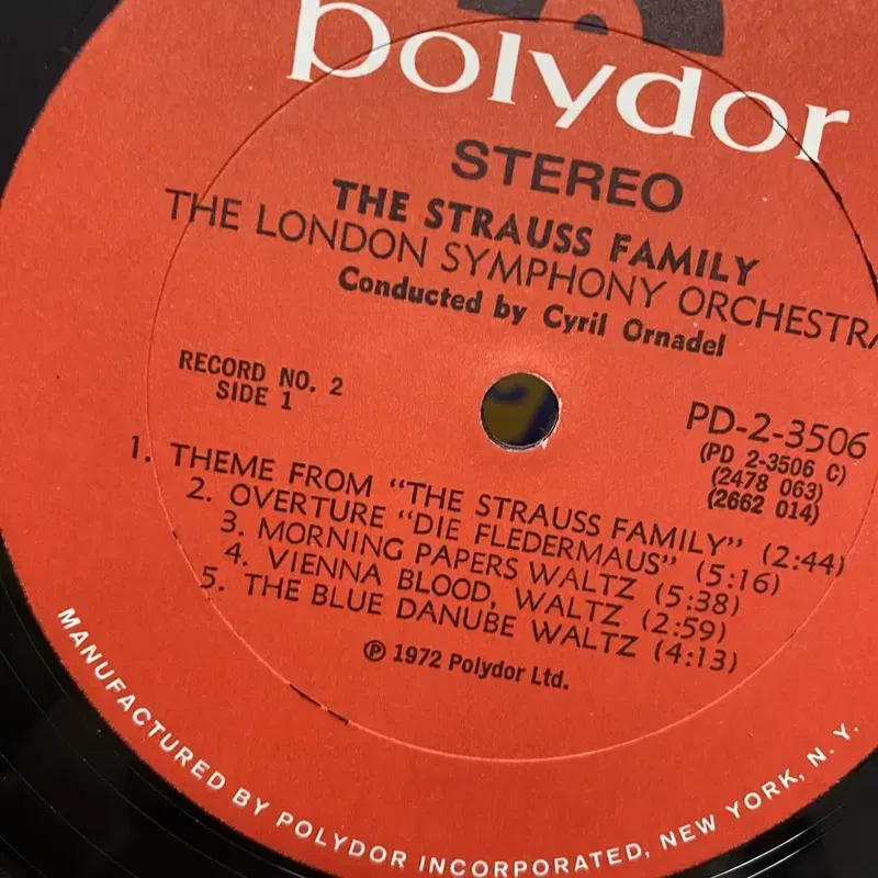 THE STRAUSS FAMILY LP / AA4696