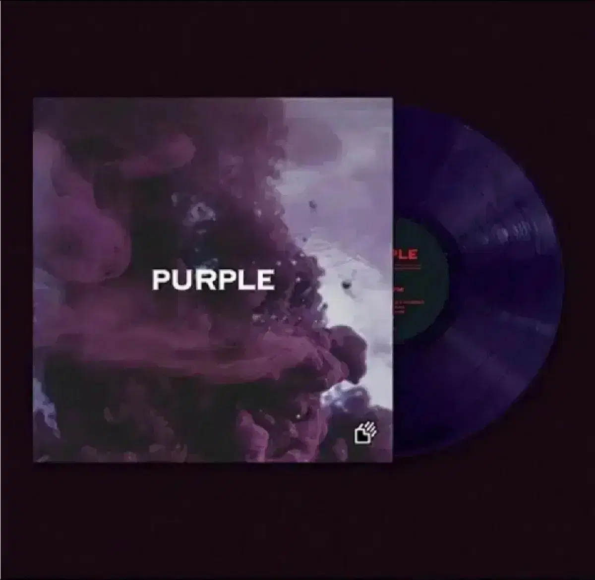 [미개봉 ] 터치드 lp dark Purple 재발매