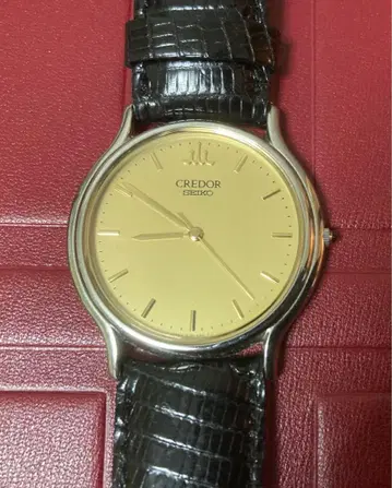 세이코 크레도르 골드 다이얼 8J81-6A30