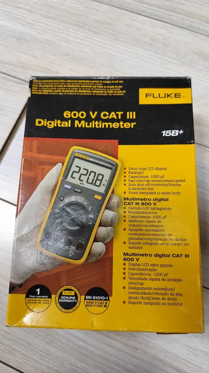 FLUKE 15B+