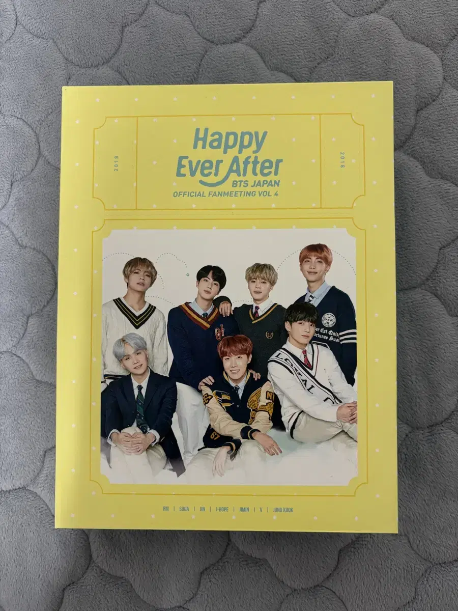 방탄소년단 일본 머스터 4기 muster 4rd 블루레이 blu-ray