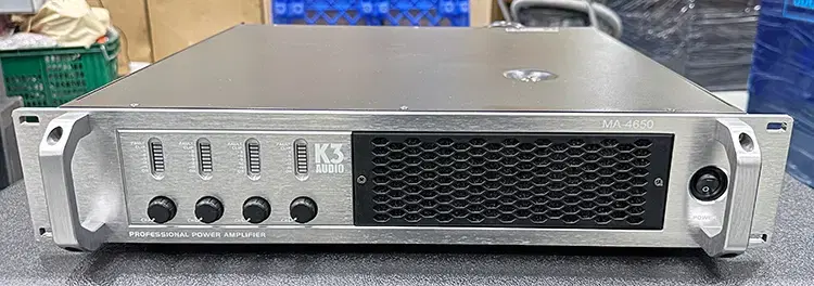 K3 Audio 4채널 파워앰프 MA-4650 (4ch x 650W)