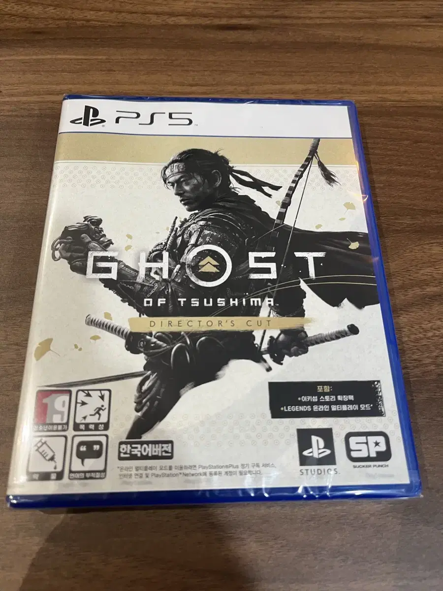 ps5 플스5 시디 게임 고오쓰 고스트 오브 쓰시마