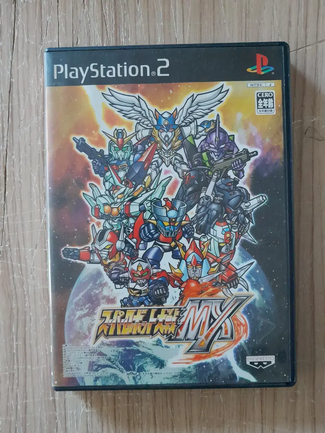 ps2/플스2 슈퍼로봇대전mx 일어자막