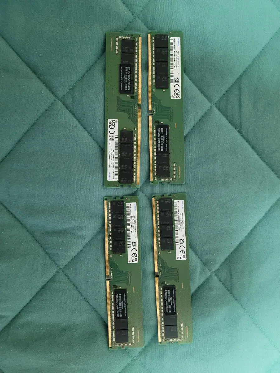 삼성 램 ddr4 3200 16gb 4개 (64gb)