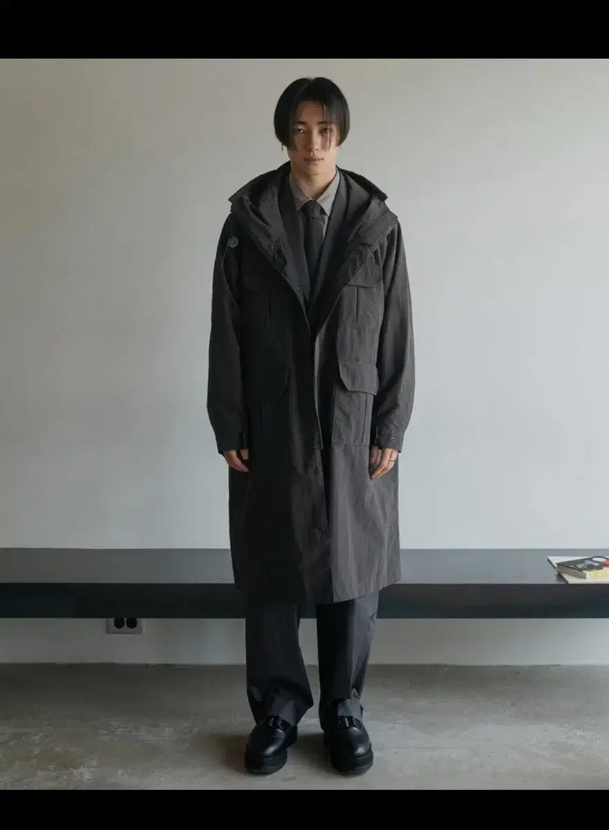 어나더 오피스 23ss Legacy Mountain Coat (Coal)