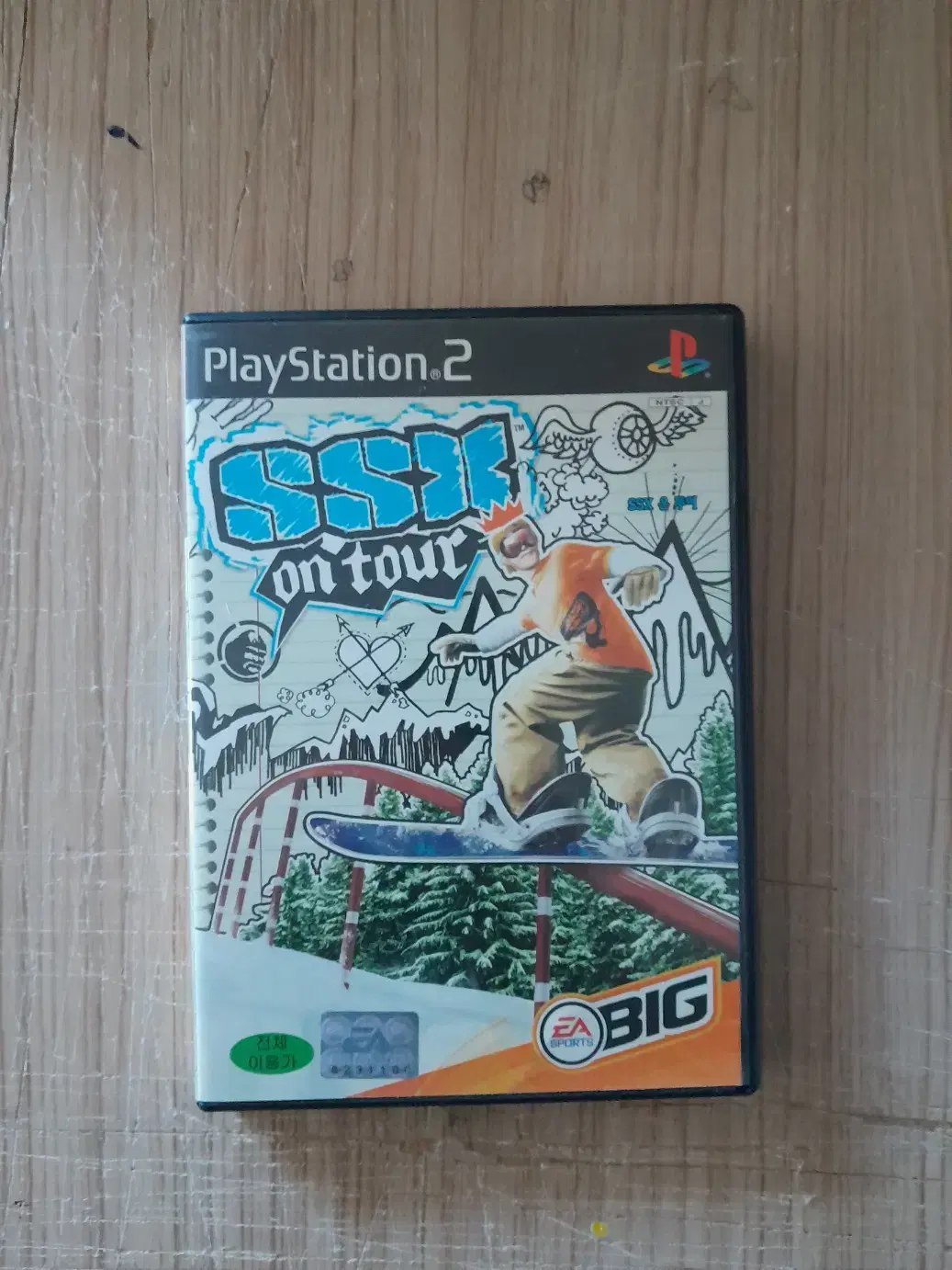 ps2/플스2 ssx 온투어