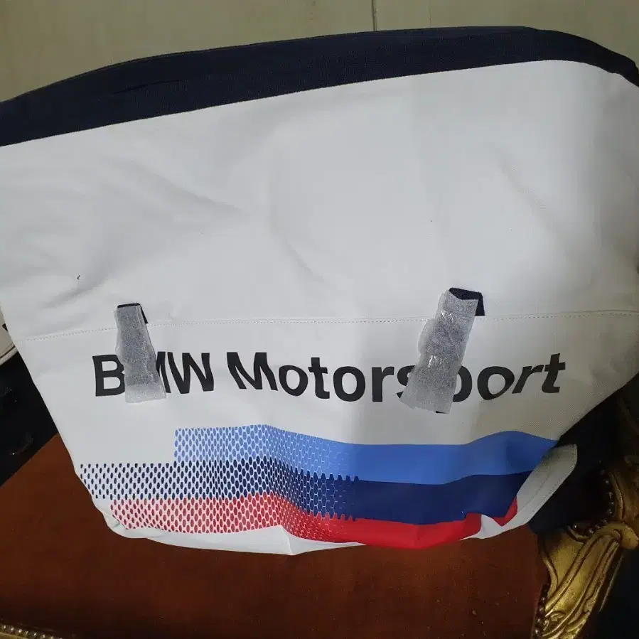 BMW 모터스포츠 대형 여행 보스턴백(새제품)