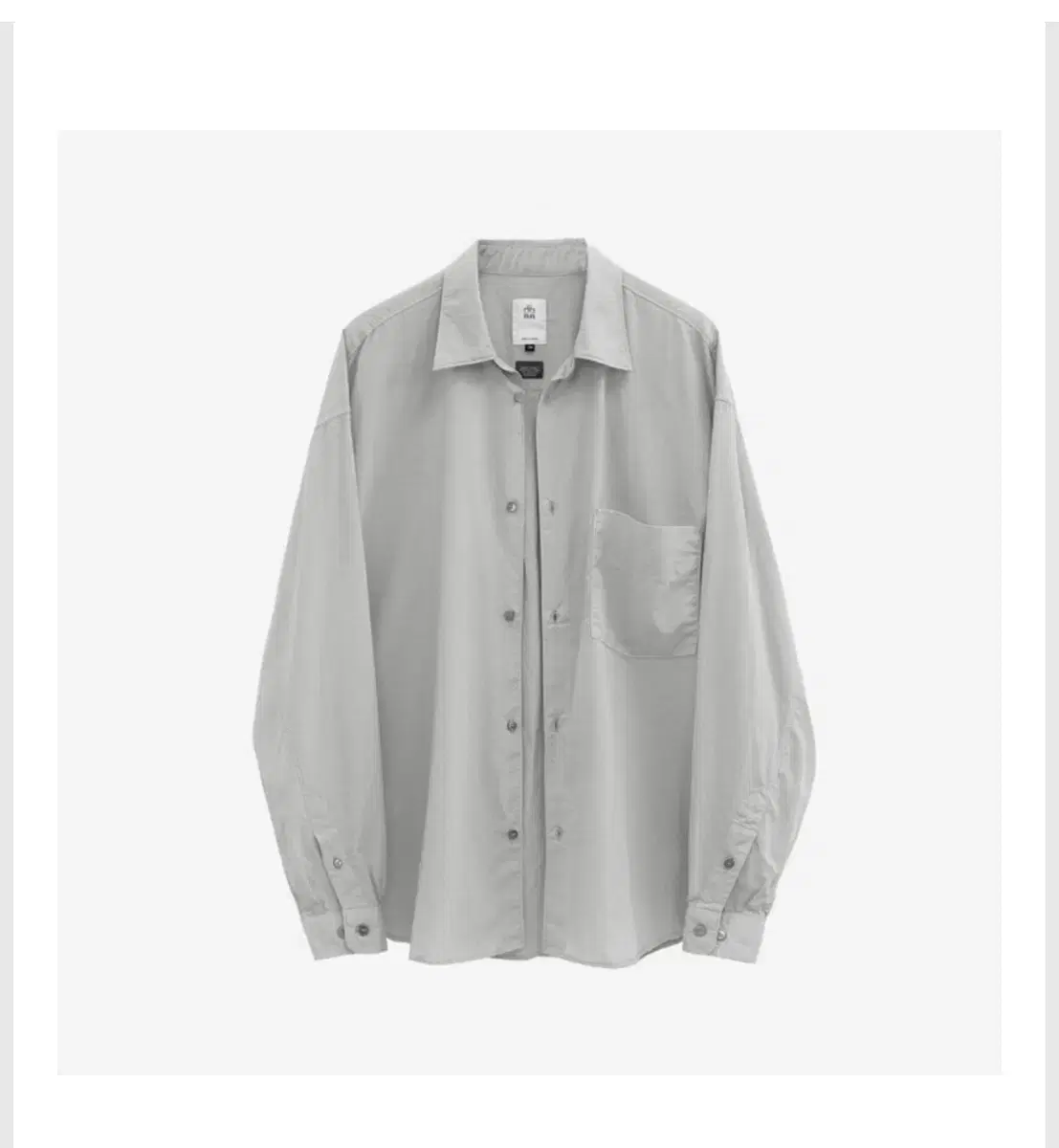 (3) Polythene Tenko Shirt 2.0 Washed Gray