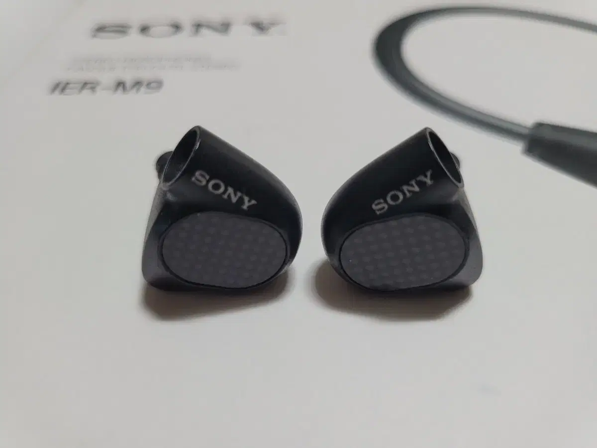 소니 sony ier-m9 이어폰