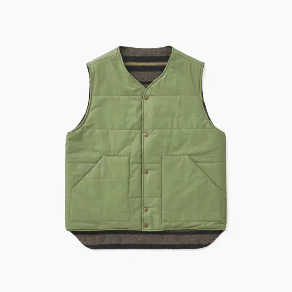 khakis reversible camp vest moss