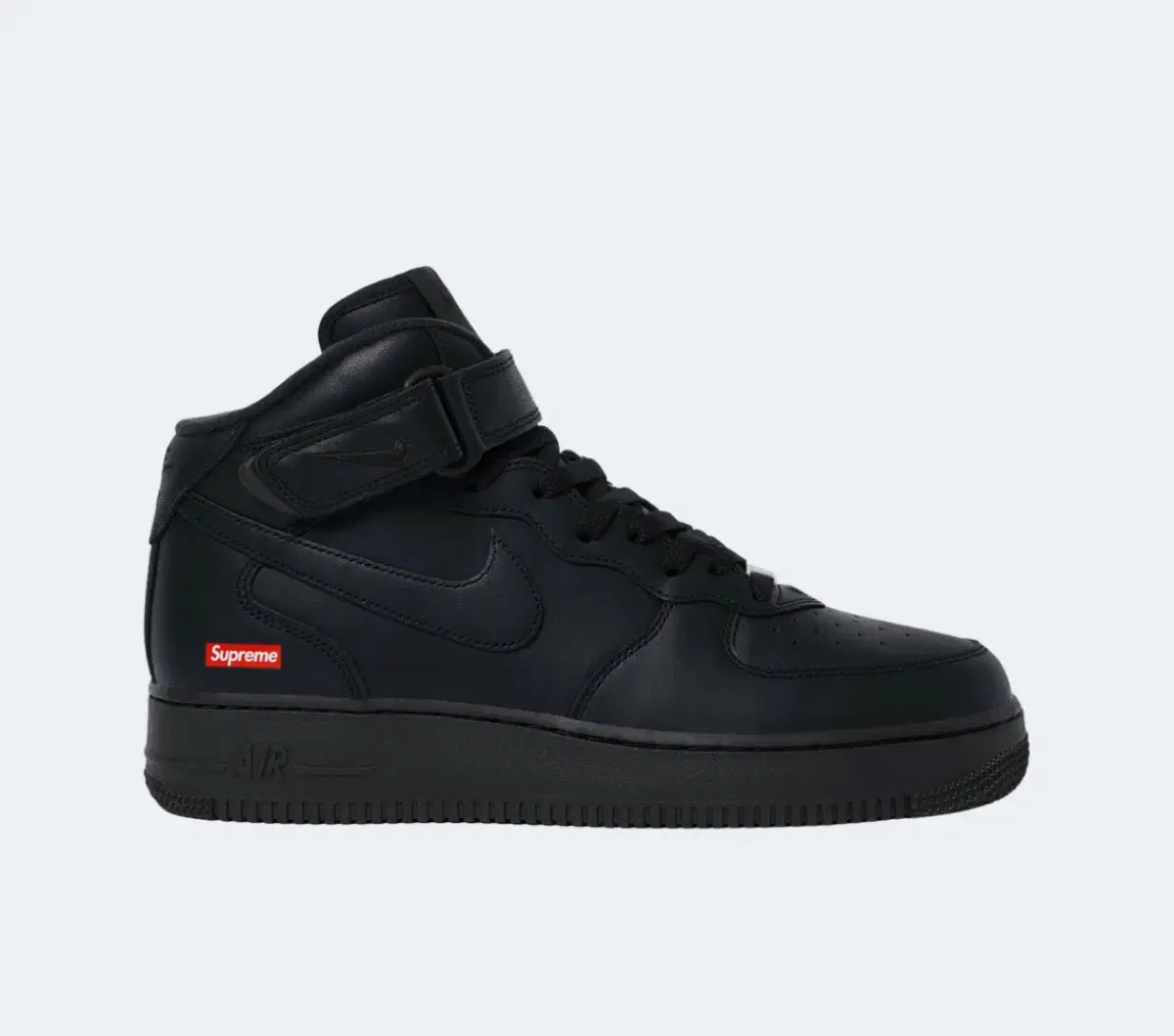 Nike x Supreme Air Force 1 Mid Black