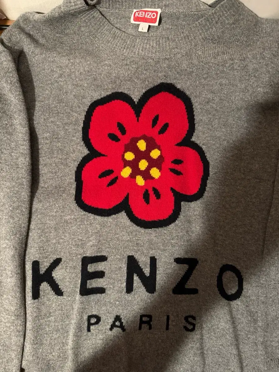 겐조 Kenzo 보케 플라워 니트