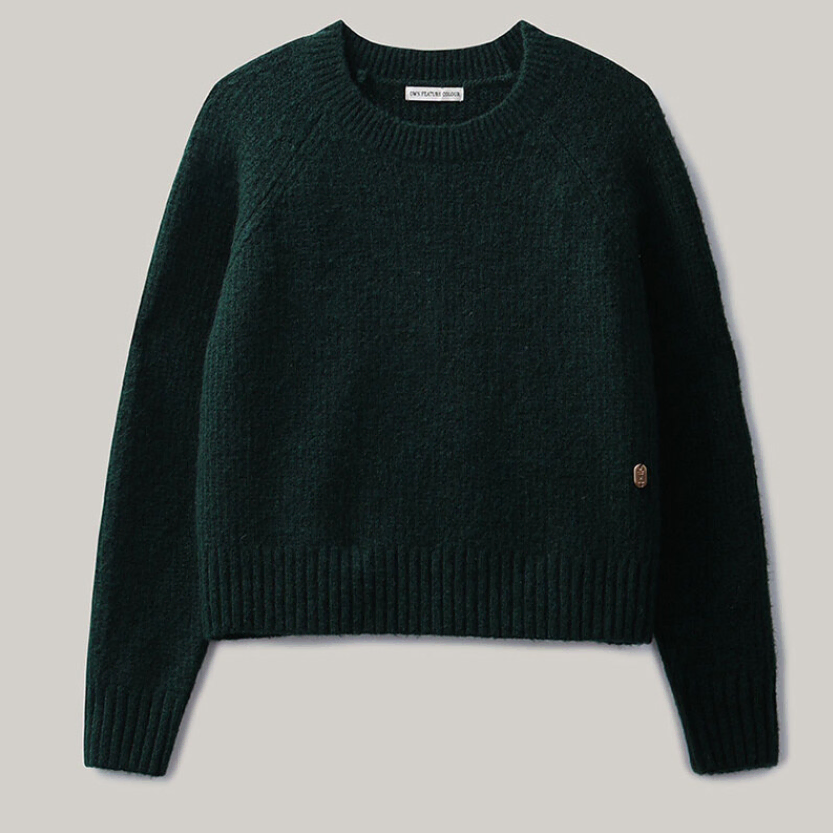 OFC 니트 Tree Round Knit (deep green)