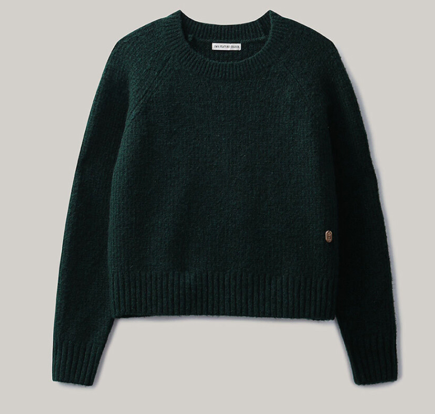 OFC 니트 Tree Round Knit (deep green)