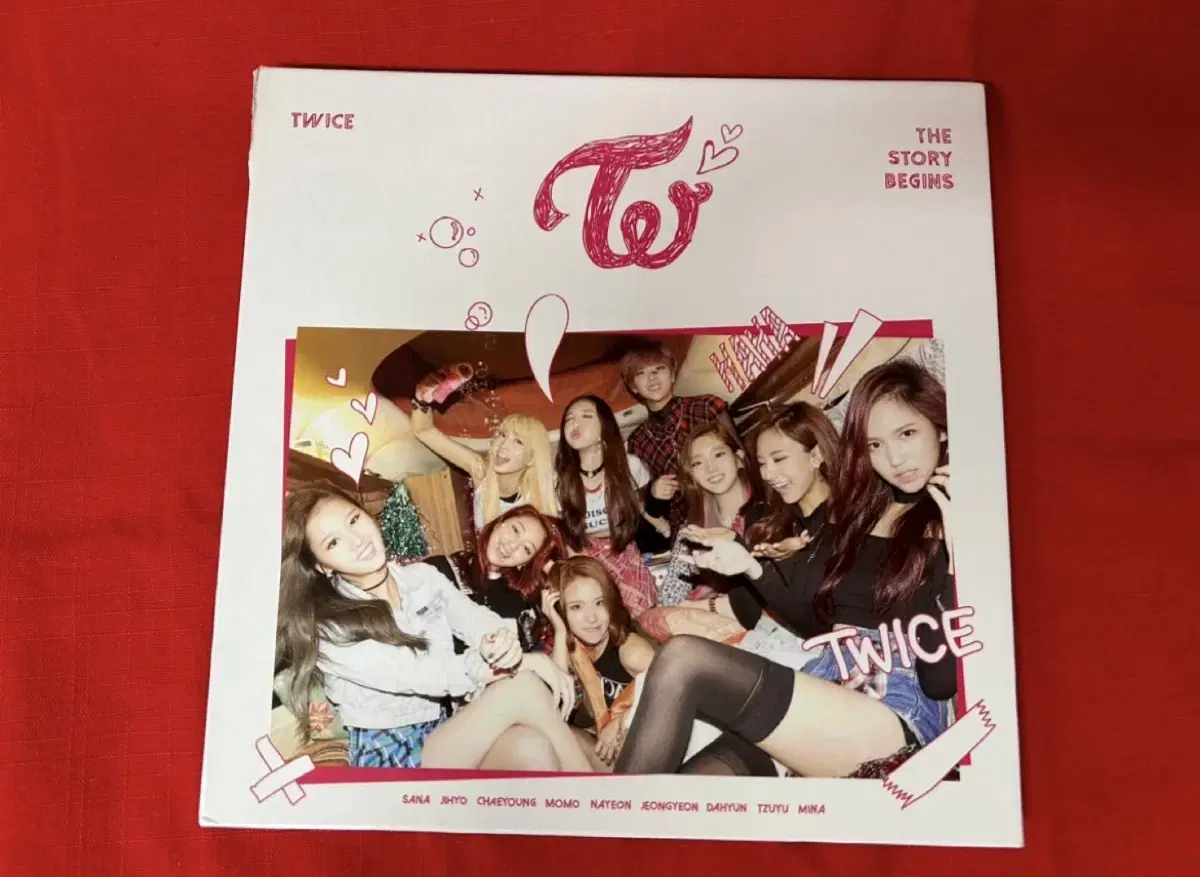 트와이스 1집 CD The Story Begins