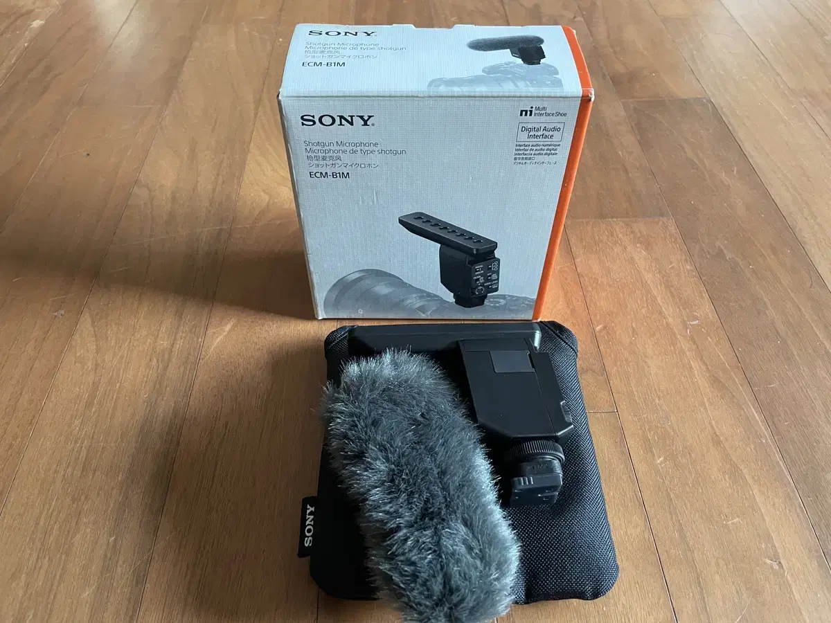 Sony ecm-b1m 샷건마이크