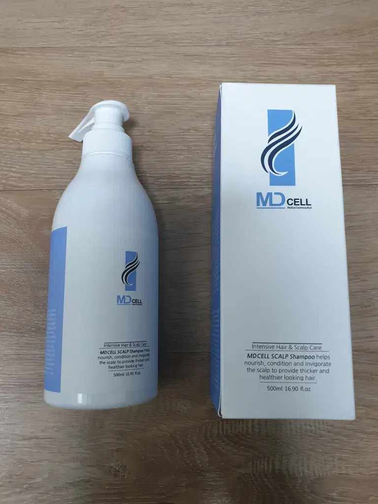 엠디셀 스칼프 샴푸 500ml 두피 약산성 비듬 가려움 두피염 약산성