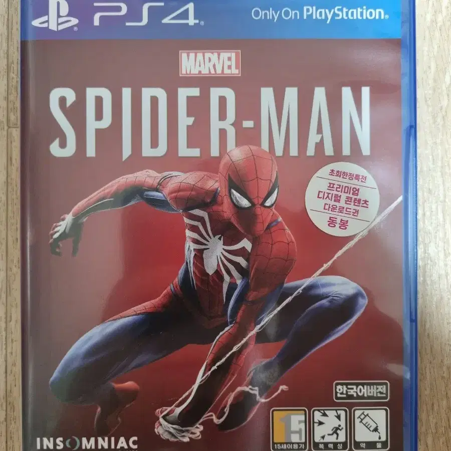 PS4 플스4 스파이더맨