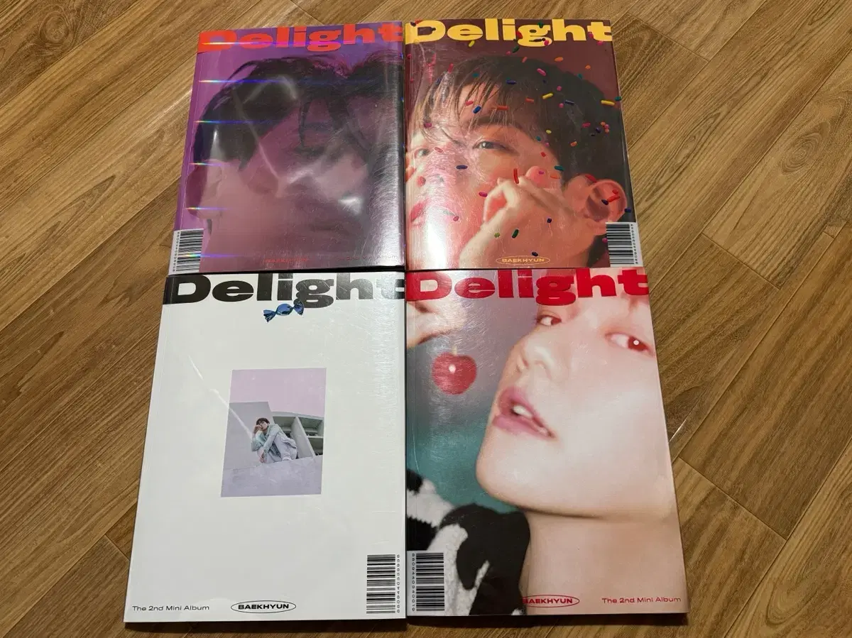 [구성품 두배] 엑소 백현 캔디 delight 앨범