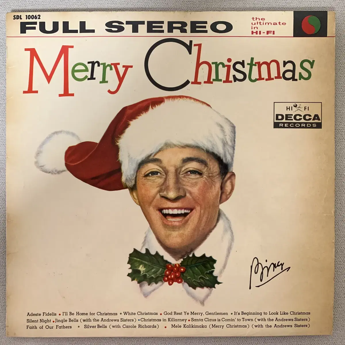 [JAZZ] Bing Crosby - Merry Christmas LP