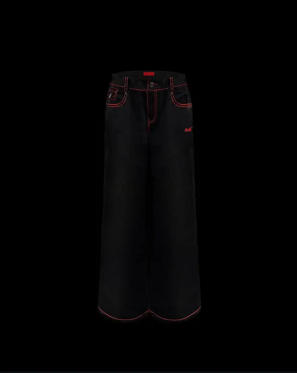 (새상품)TOH Cherry stitch raw pants