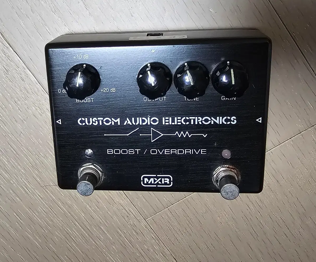 MXR BOOST OVERDRIVE 부스트 오버드라이브