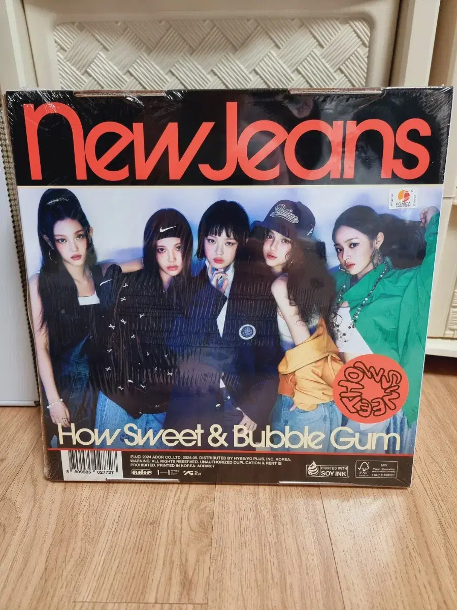 New Jeans Housewives Bloo Book Collective sealed album