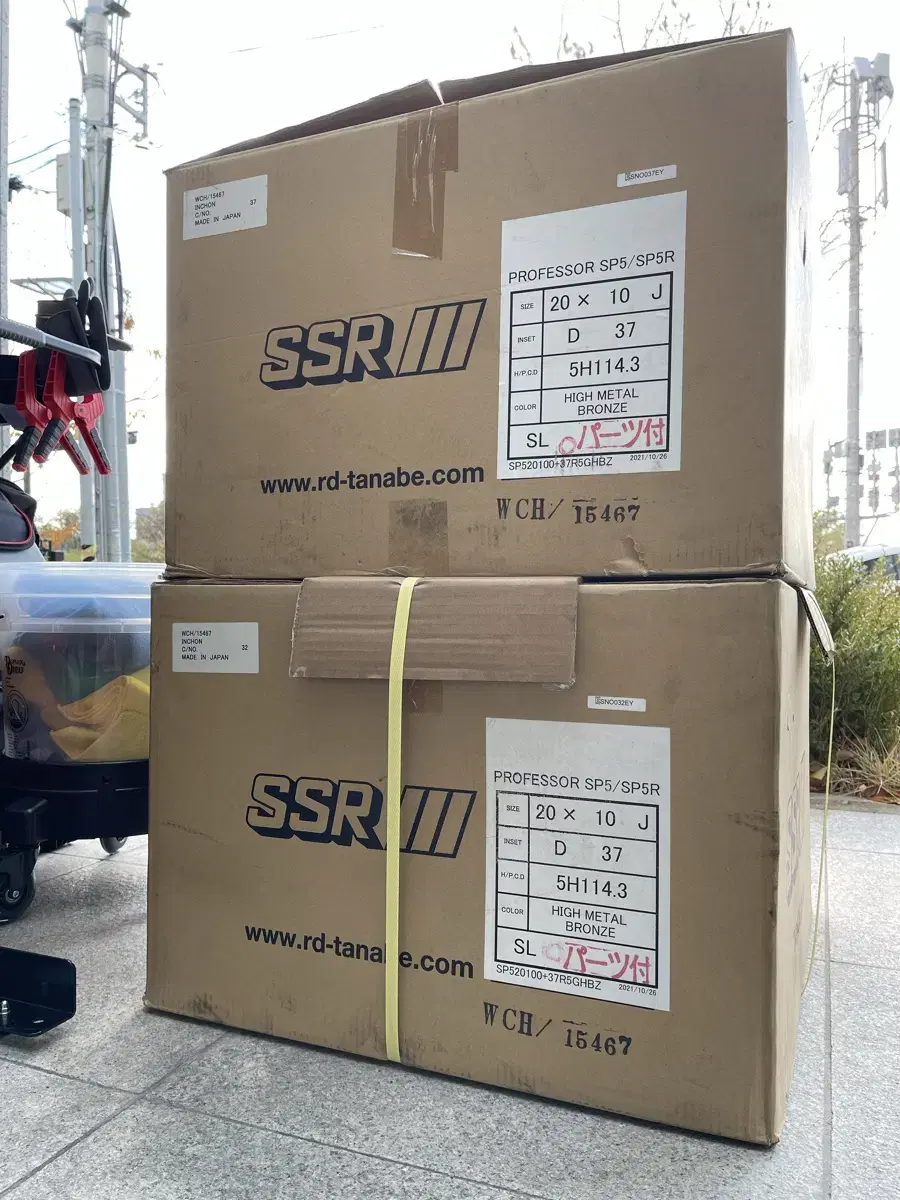 SSR SP5 3피스 20인치 단조휠 미사용 새제품(2짝)