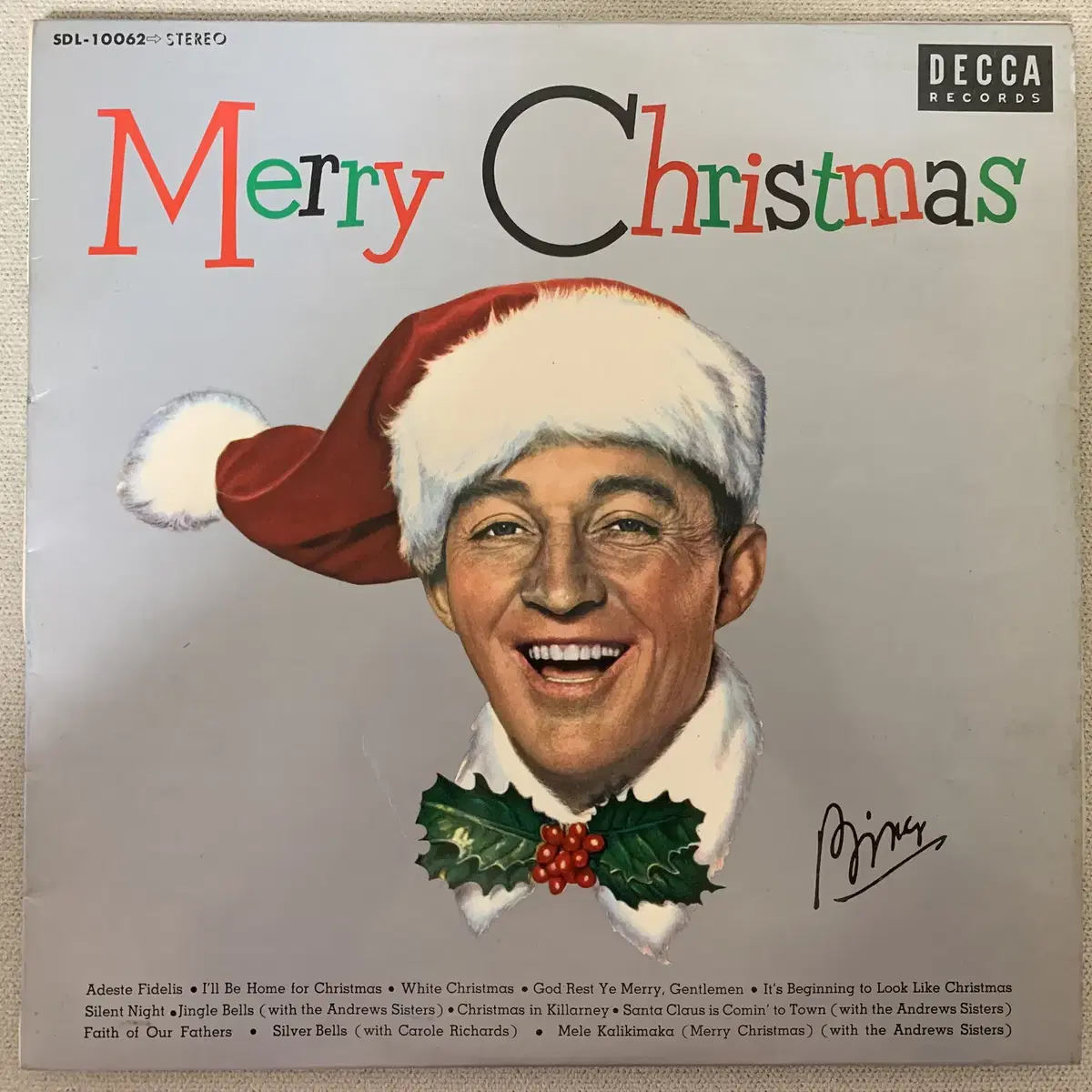 [JAZZ] Bing Crosby - Merry Christmas LP