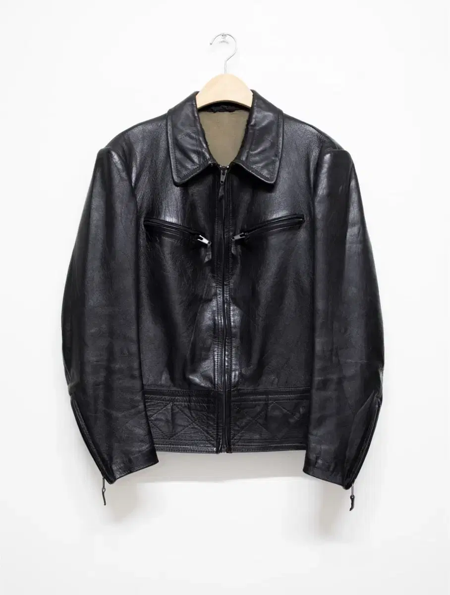 1960's German Flight Leather Jacket