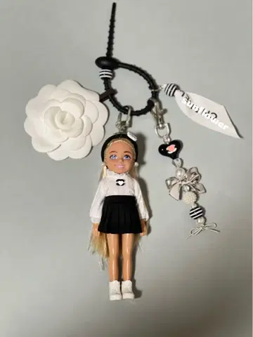 바비 인형 바비 키링 바비 첼시 참